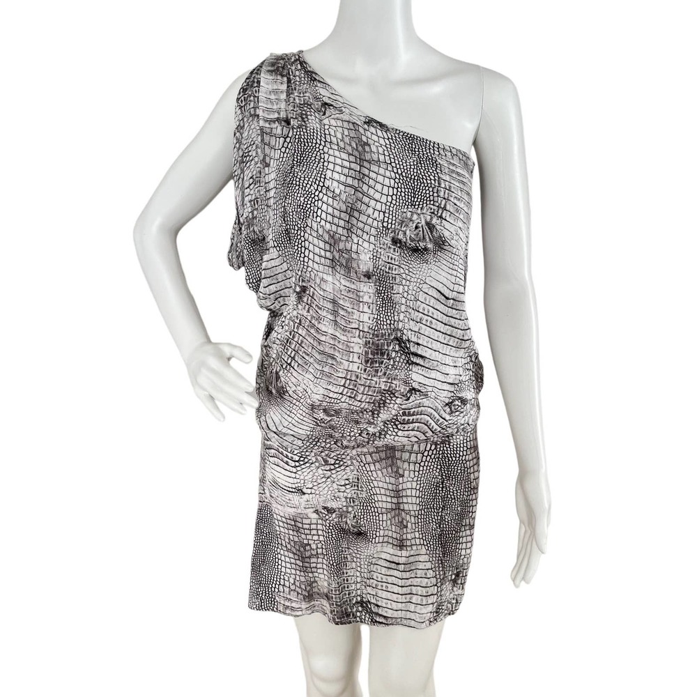 Alexis Snake Print Viscose Mini dress Women Size S-XS